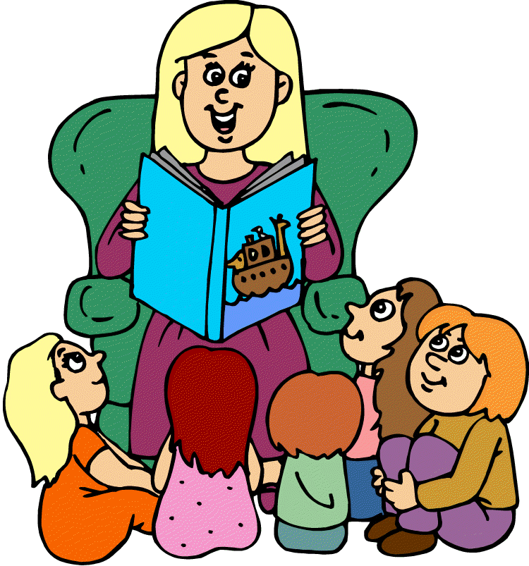 Story Time as graphic illustration free image download