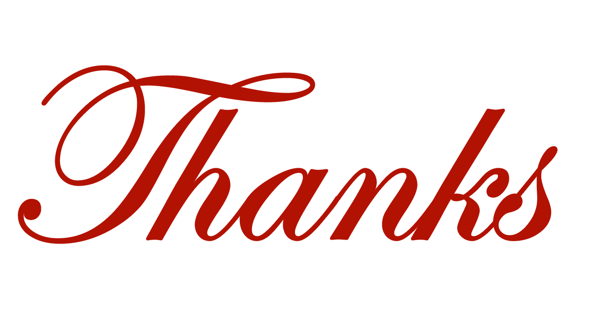 Thank You Clip Art N33 Free Image