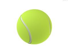 Cartoon Tennis Ball drawing