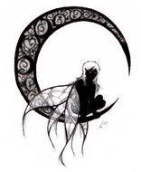 Dark Gothic Fairy Art
