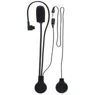 photo of a black mini microphone