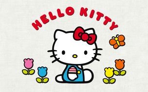 Hello Kitty cute cat drawing