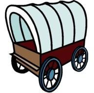 Pioneer Wagon Clip Art N2