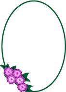 Oval Frame Clip Art N6