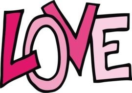 Love Word Clip Art N4