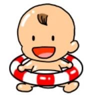 Beach Baby Clip Art