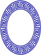 Greek Key Border drawing