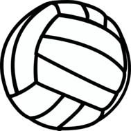 Volleyball Clip Art N25