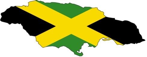 Jamaican Flag as picture for clipart