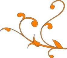 Free Weddings Swirls Clip Art N7