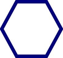 Hexagon Clip Art N5