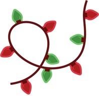 Christmas Lights Clip Art N12