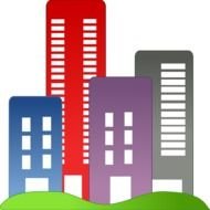 Modern City drawing