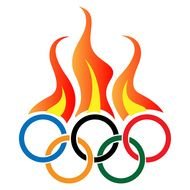 Olympic Flame Logo