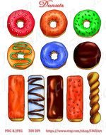 Donut Clip Art N23