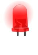 LED lamp red