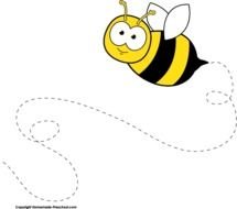 Flying Bee Clip Art N2
