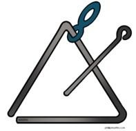 Triangle Music Clip Art