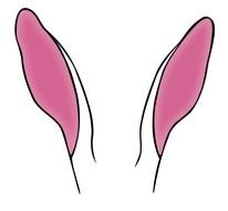 Bunny Ears Clip Art N6