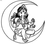 Ganesha Clip Art N2