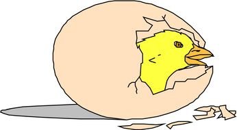 Waiting for Baby as graphic illustration