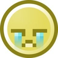Crying Smiley Face drawing