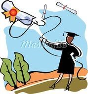 Student Walking Clip Art N2