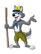 scout wolf drawing