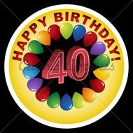 Funny Happy 40th Birthday Sayings