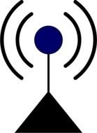 WLAN Access Point Symbol By Fred The Oyster A Simple