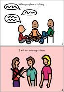 Autism Social Story Clip Art
