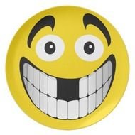 Big Smiley Face With Teeth