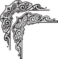 Corner Border Designs drawing