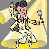 Elvis Dance Clip Art