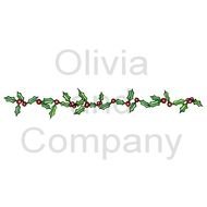 Holly Border Clip Art N5