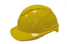 Yellow Hard Hat, safety helmet, drawing