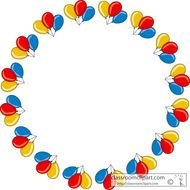 Free Balloon Borders