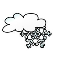 Weather Clip Art Black And White drawing