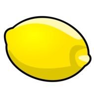 Lemon as a graphic image