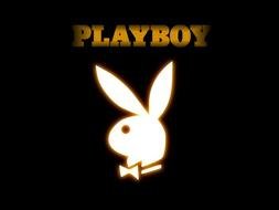 Shining bright logo of Playboy clipart