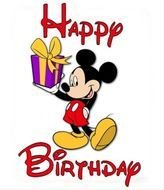 Mickey Mouse Birthday Clip Art