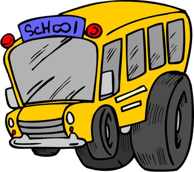 Cartoon School Bus Clip Art N8
