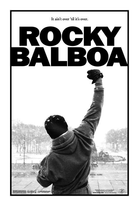 Rocky boxer poster