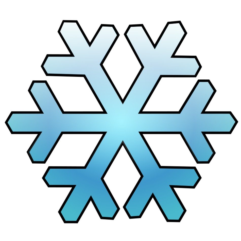 geometric snowflake image
