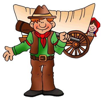 Pioneer Wagon Clip Art