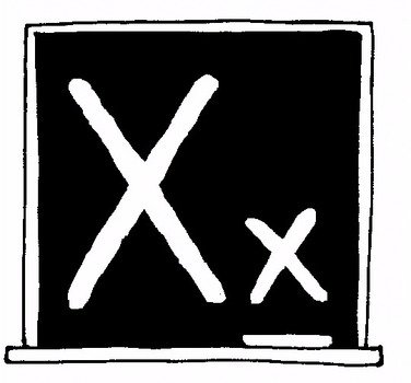 Letter X Clip Art N2