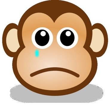 Sad Face Clip Art N17