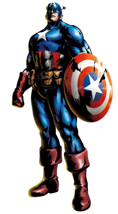 captain america as picture for clipart