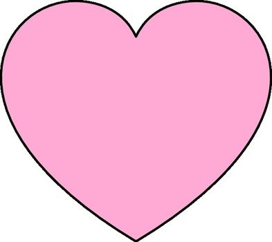 Light Pink Heart Clip Art