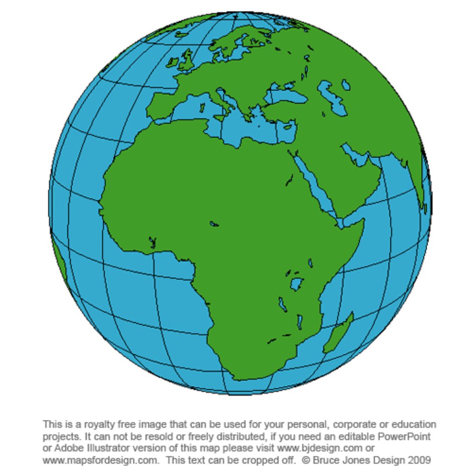 World Globe Map